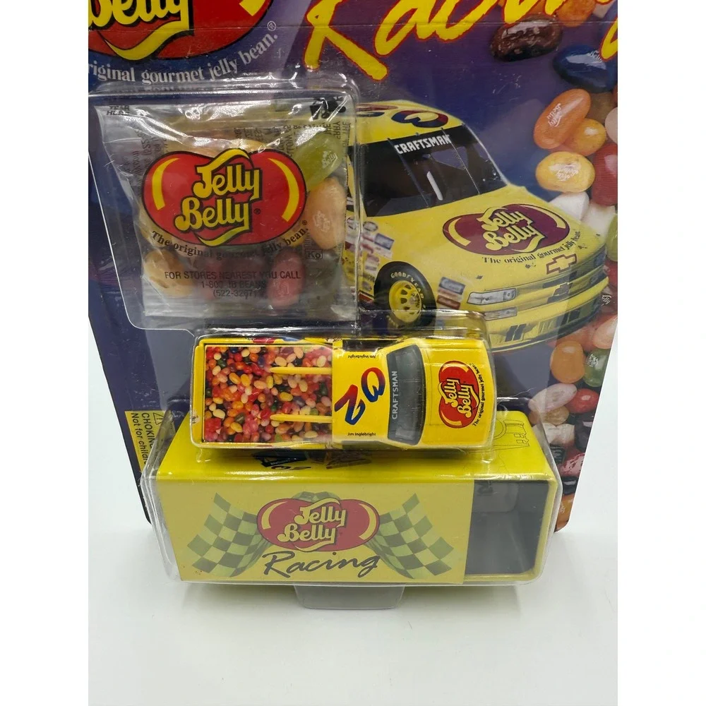 Jelly Belly Racing Jim Inglebright #02 NASCAR Truck‎ Diecast Metal Tin Set 2000